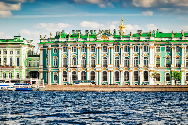涅瓦河圣彼得堡俄罗斯
