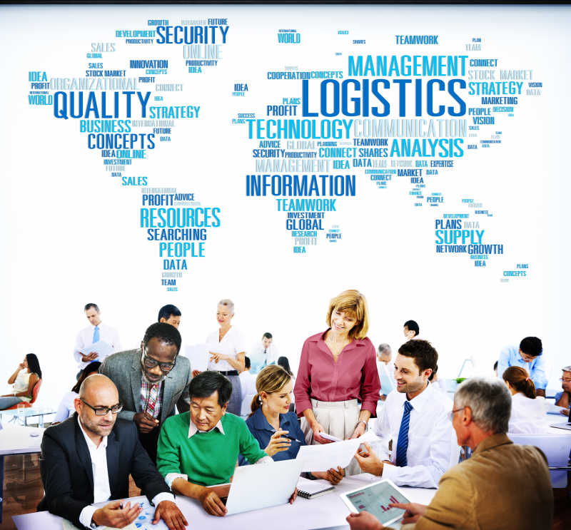 物流管理货运服务生产理念和物流概念