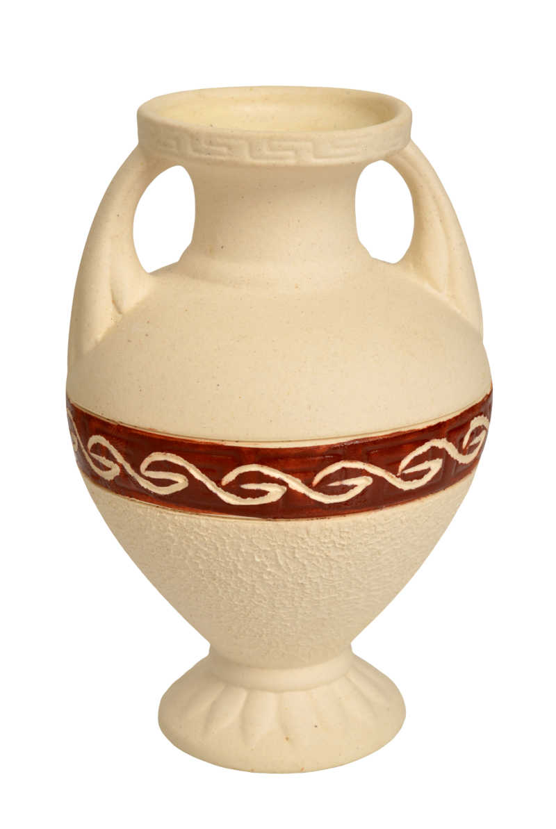 古希腊陶瓷的双耳瓶