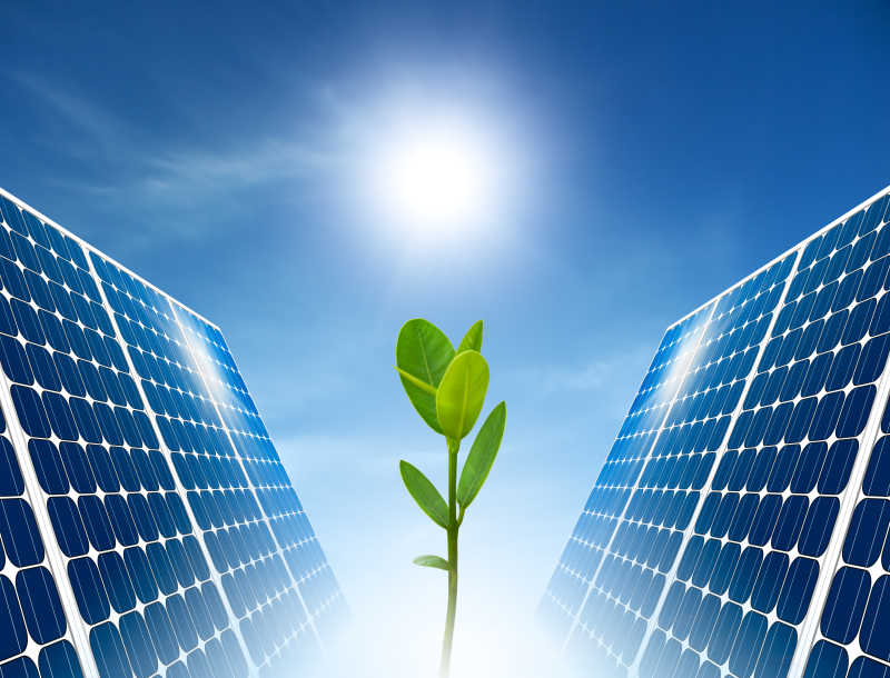 绿色可再生太阳能能源