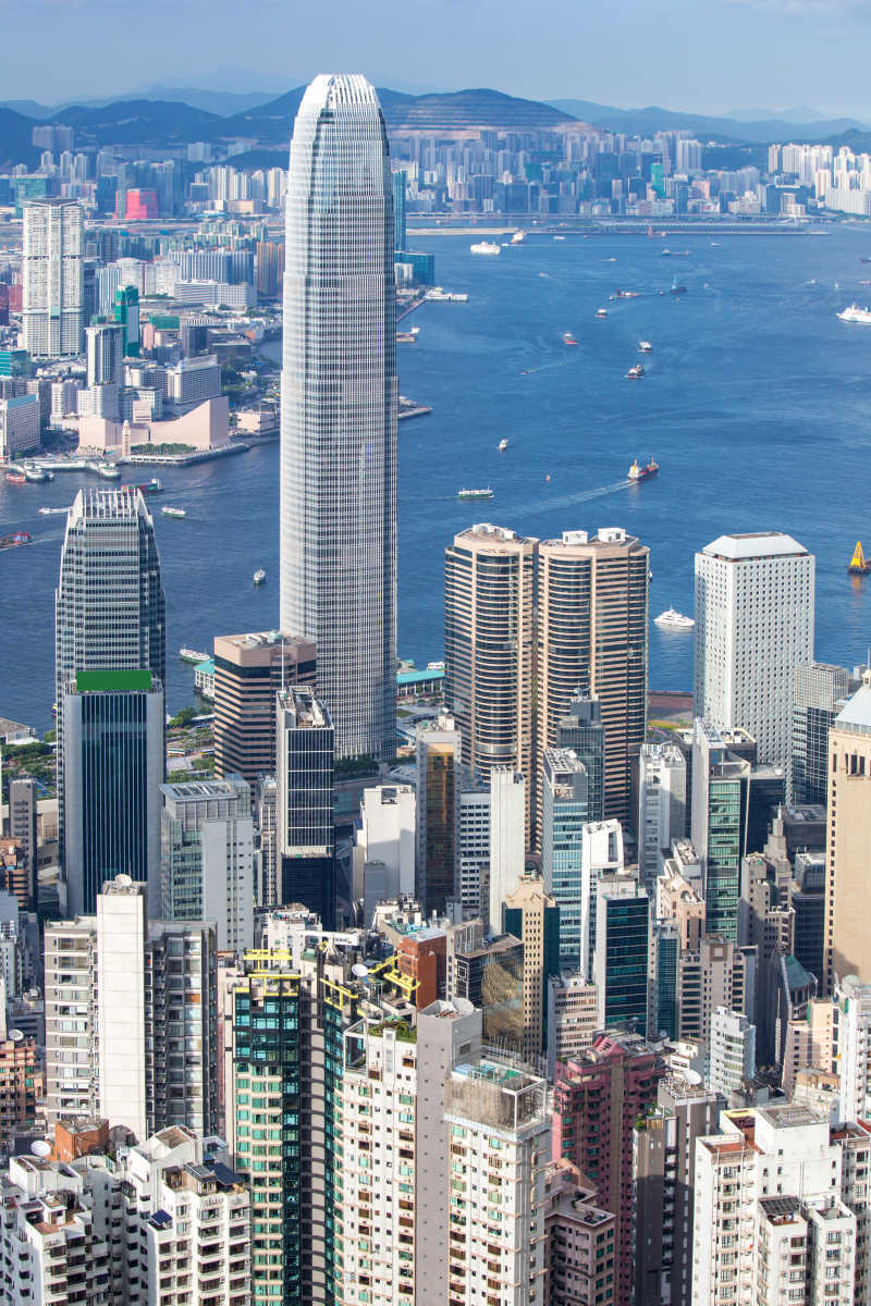 香港城市建筑风景