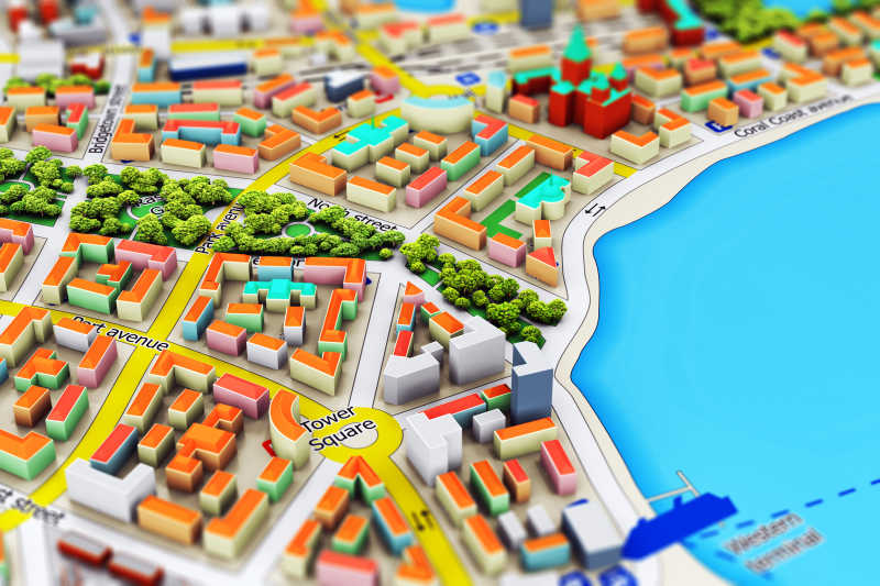 微型城市概念图