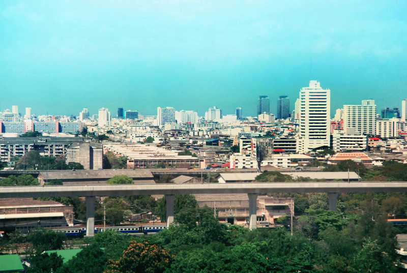 曼谷城市建筑风景