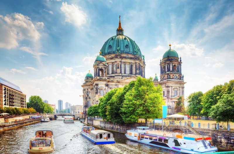 柏林大教堂风景