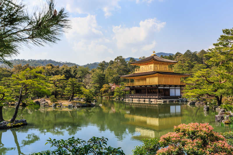 金阁寺日本园林