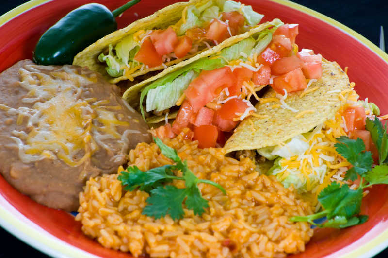 美味的墨西哥美食