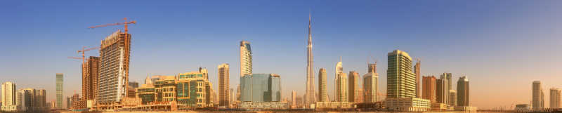 迪拜商业湾建筑