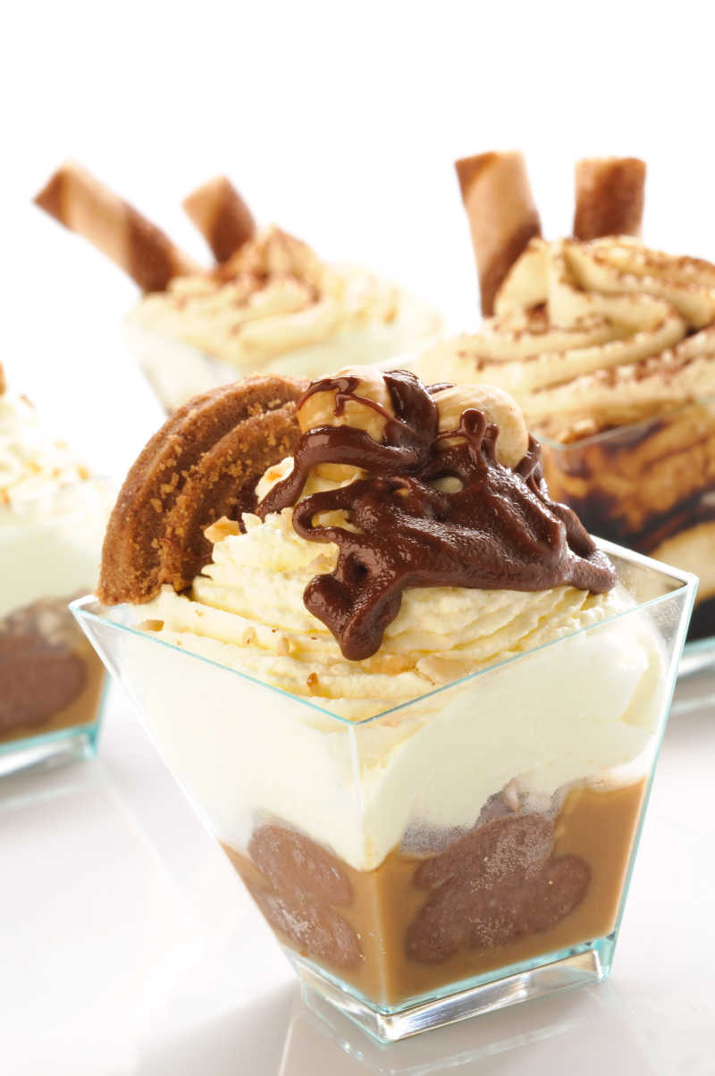 巧克力奶油冰淇淋