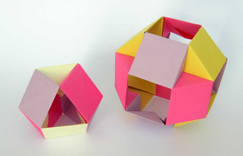 镂空折纸造型