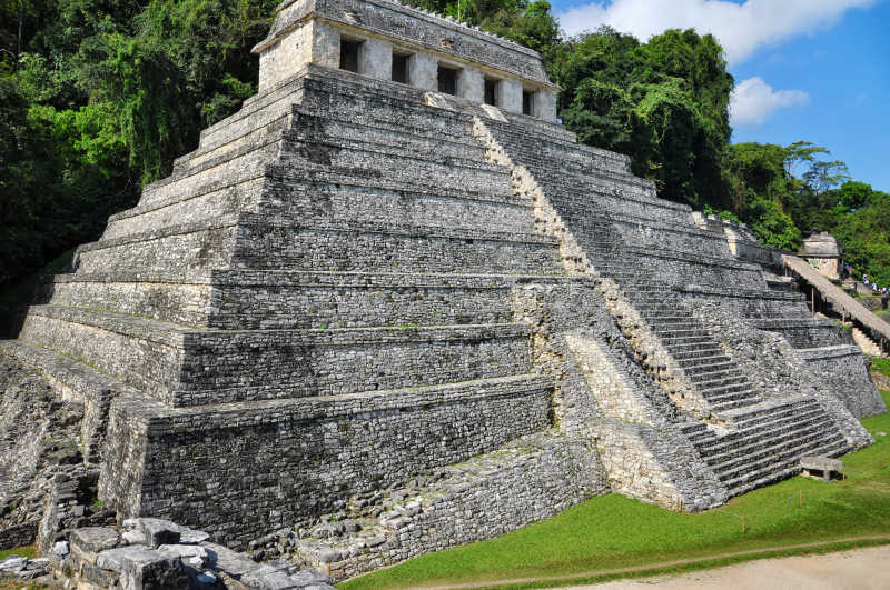 墨西哥帕伦克玛雅遗迹