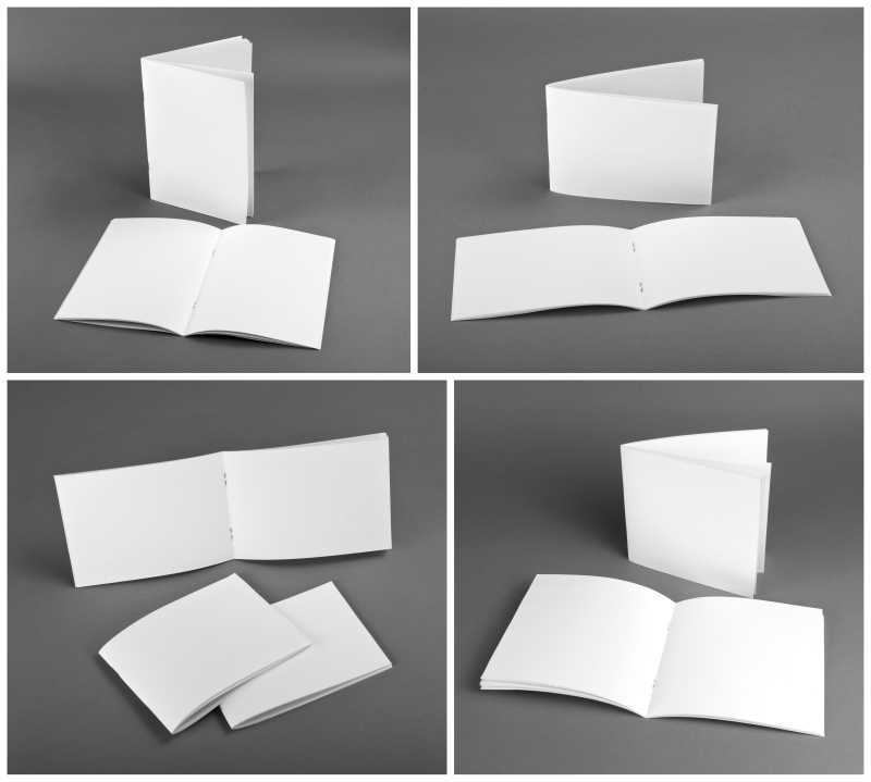 空白书籍模型