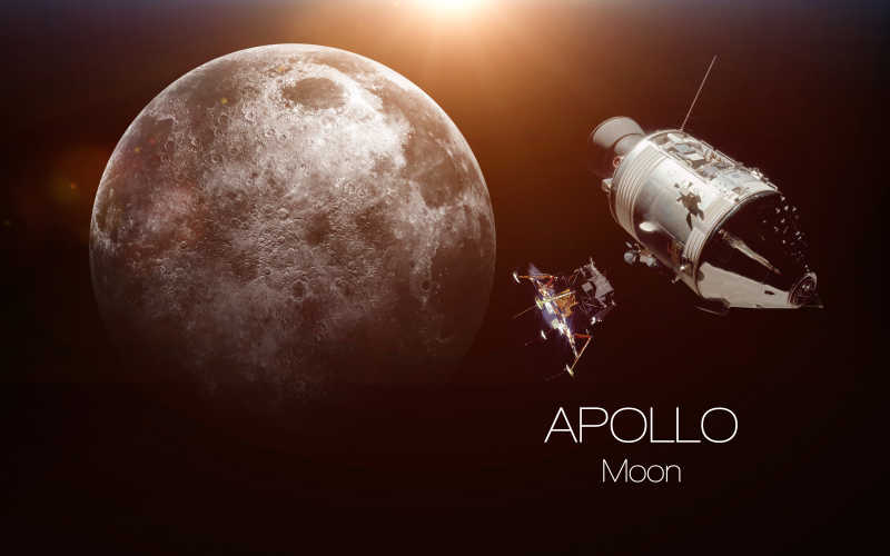 月球阿波罗飞船