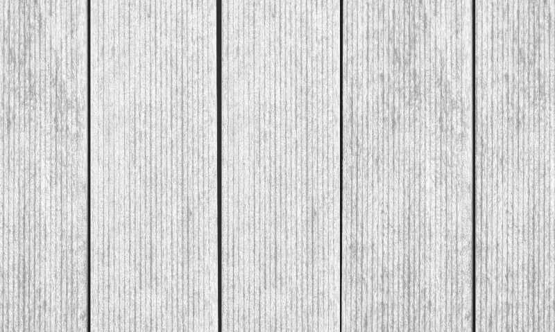 白色木地板纹理和背景