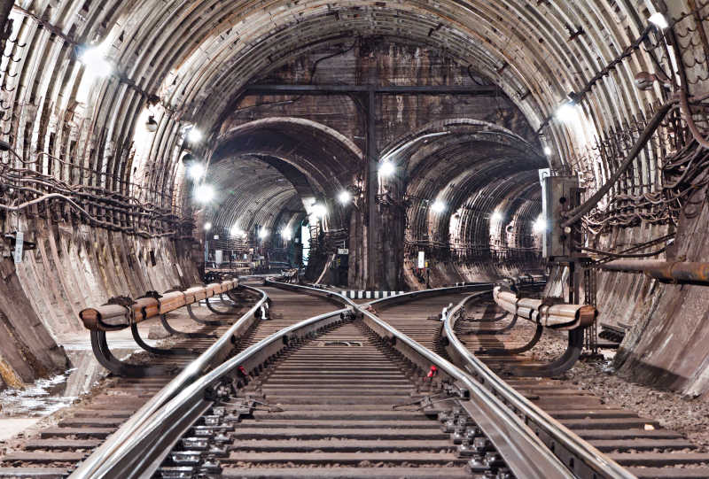 地铁的隧道