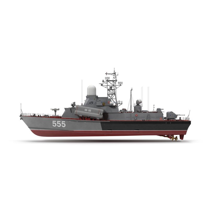 苏联海军的导弹护卫舰模型
