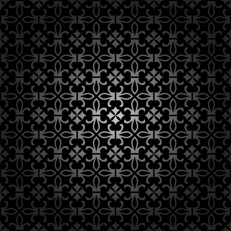 创意黑色几何图案装饰矢量背景