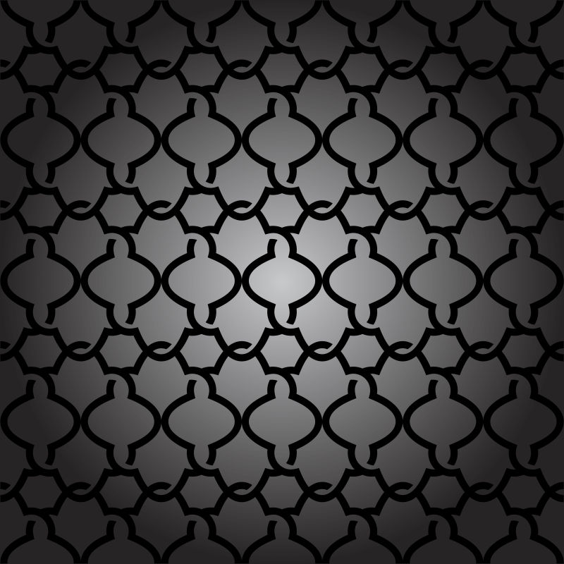 矢量创意黑色几何简易图案背景