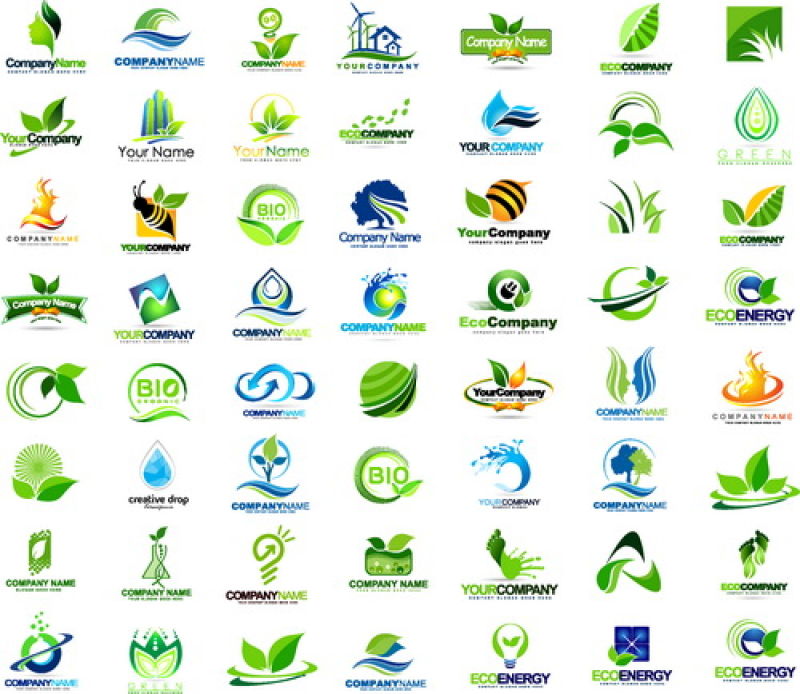 矢量创意生态标志设计合集