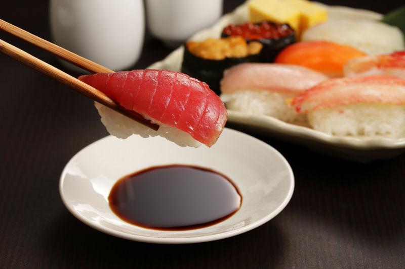 看去很好吃的日本寿司料理
