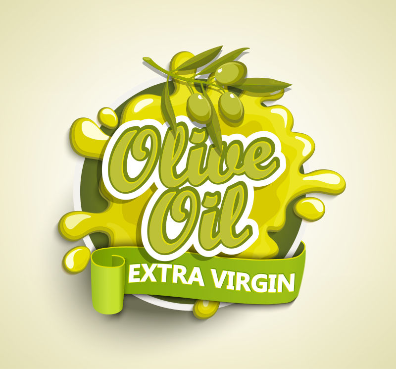 创意橄榄油的标签设计