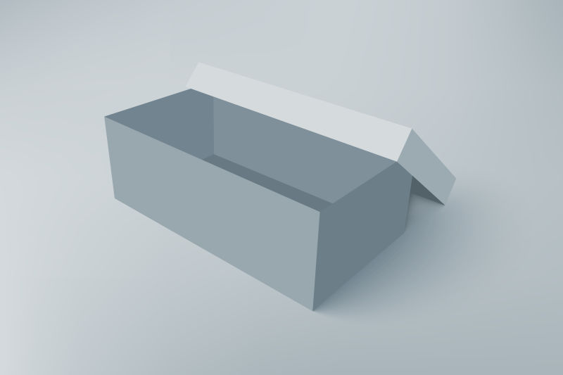 矢量的立体盒子设计