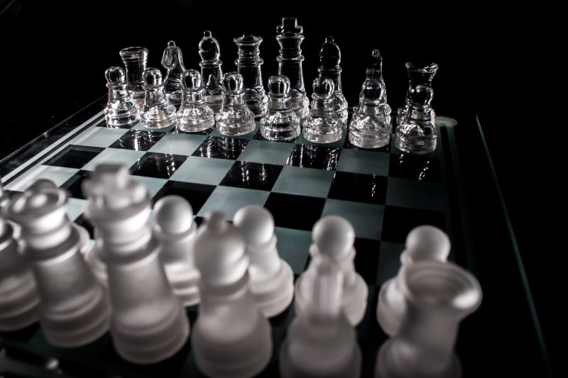 水晶材质国际象棋