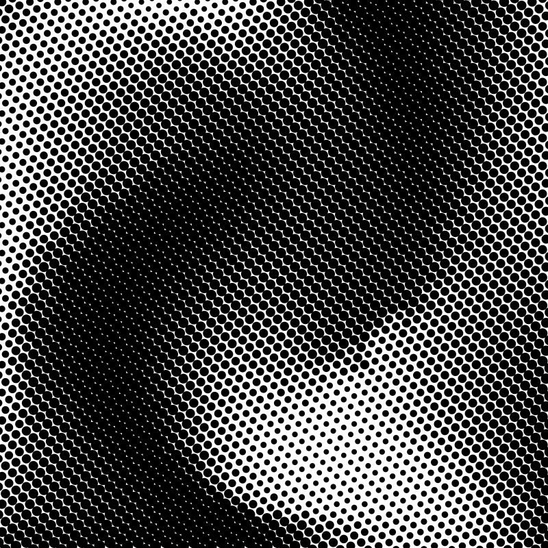 矢量抽象黑白点的背景