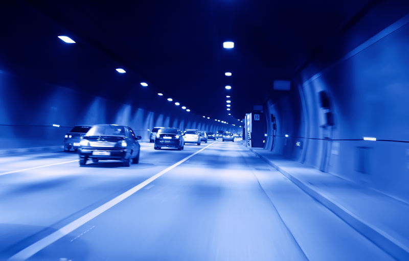 蓝光公路隧道