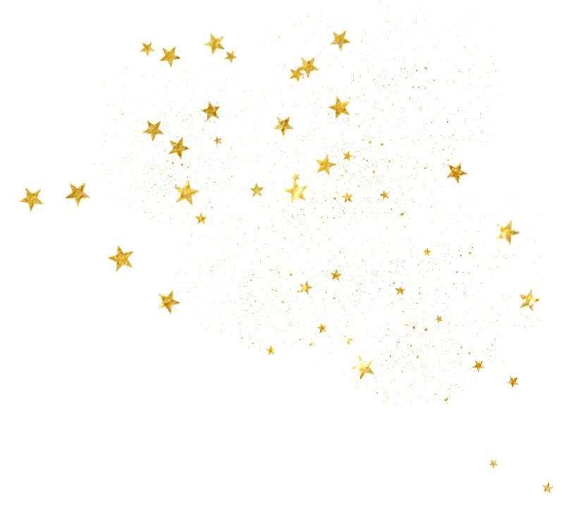 白色背景的金色星星图案背景