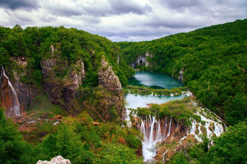 克罗地亚美丽的国家公园风景
