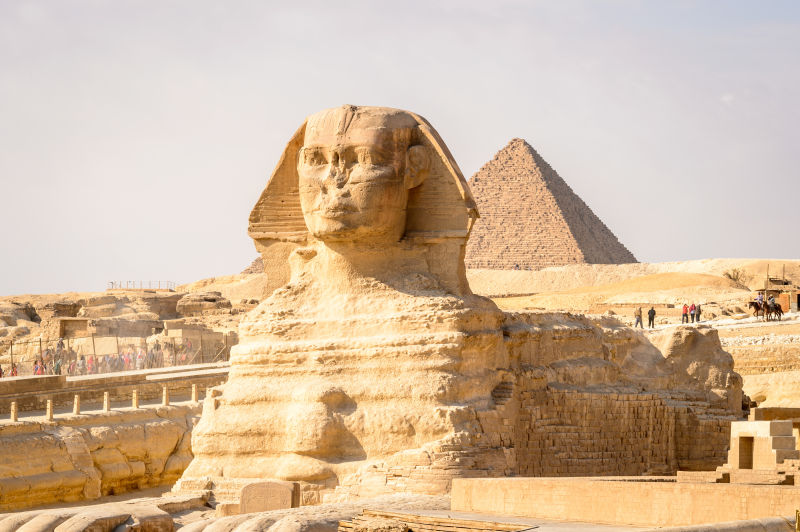 埃及的狮身人面像