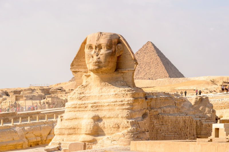 埃及的吉萨大狮身人面像