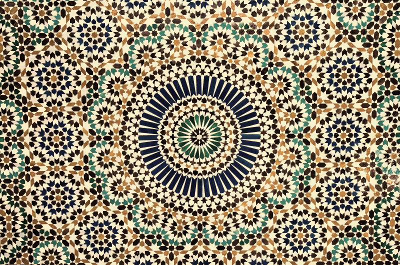 摩洛哥老式花纹