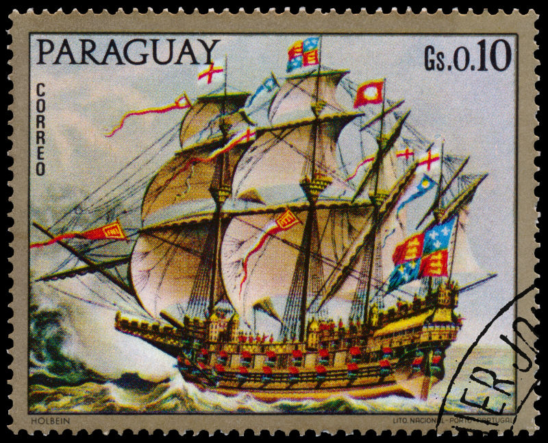 巴拉圭皇家帆船邮票