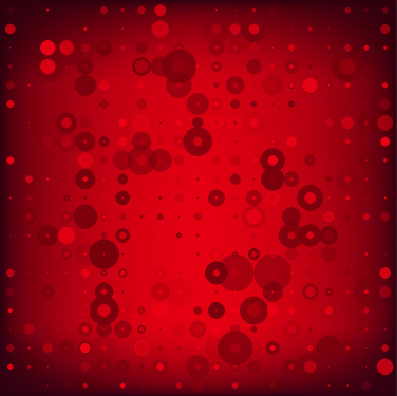 矢量抽象红色几何抽象背景