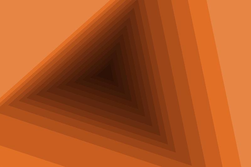 规律叠加的三角形橙色背景