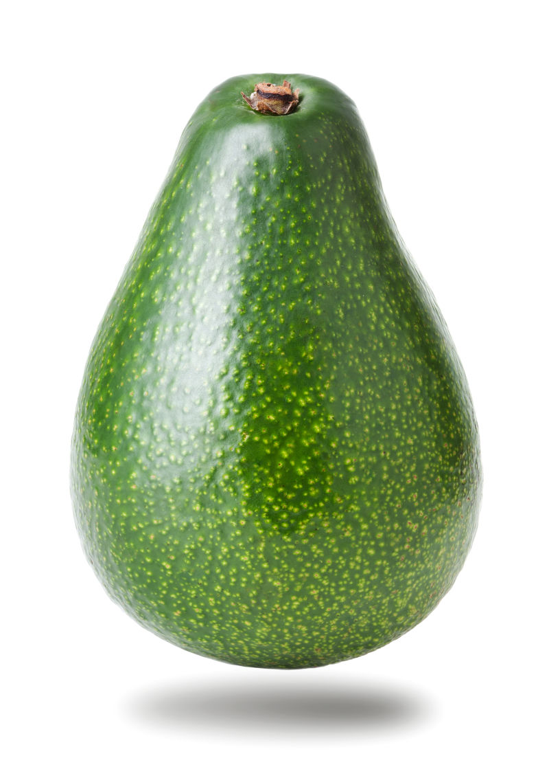 成熟的绿色鳄梨
