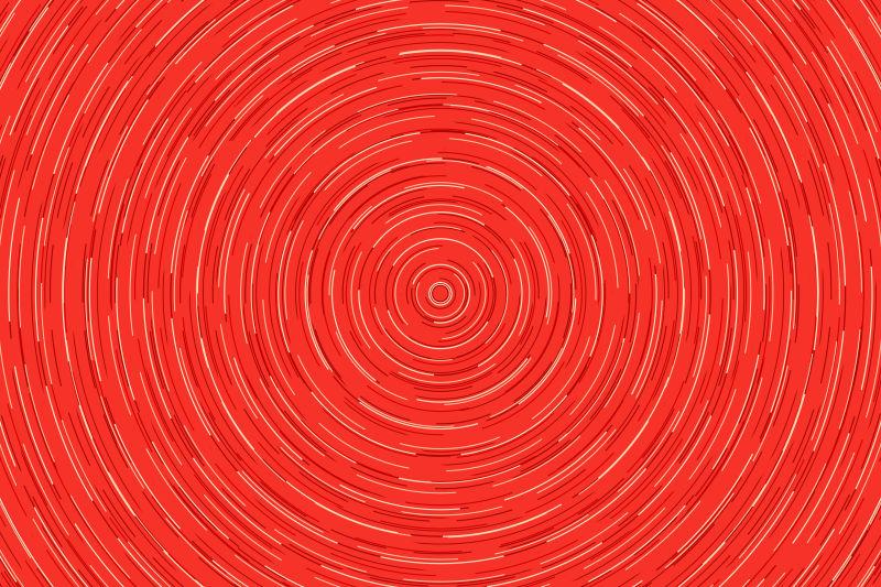 抽象漩涡圆插图