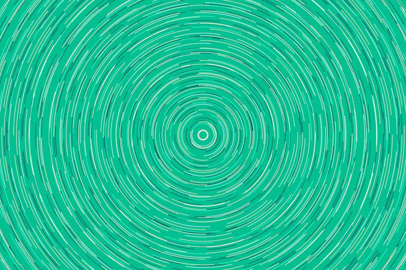 绿色圆圈图案抽象背景
