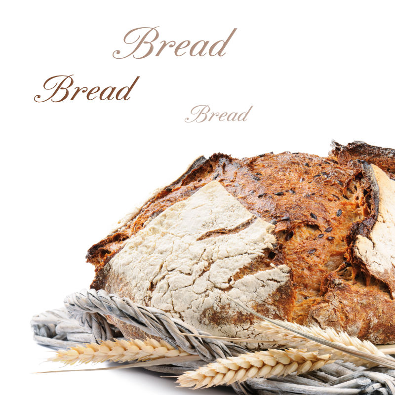 美味诱人的小麦面包