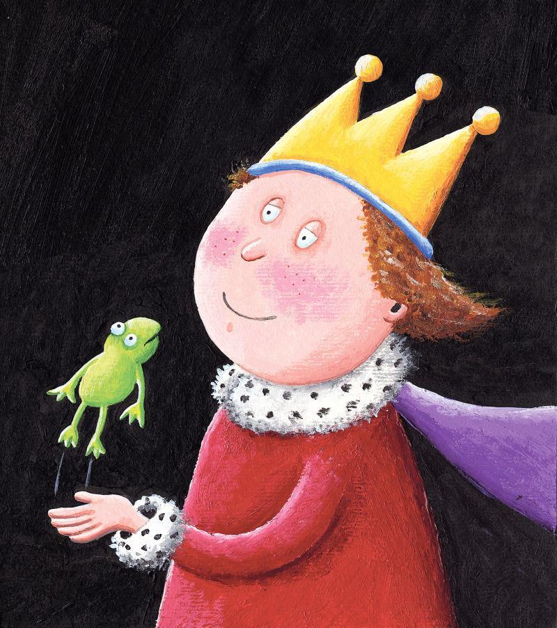 童话王子手上的青蛙