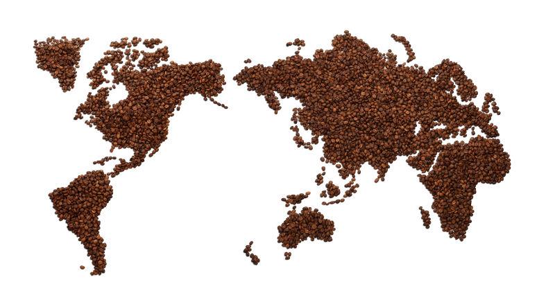 棕色咖啡豆世界