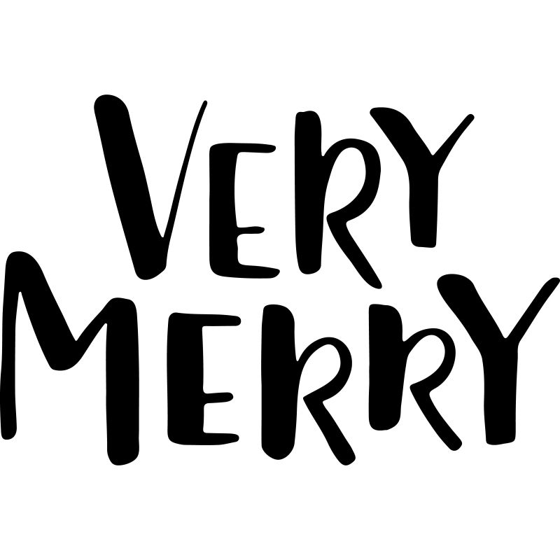 矢量圣诞节快乐的创意字母设计
