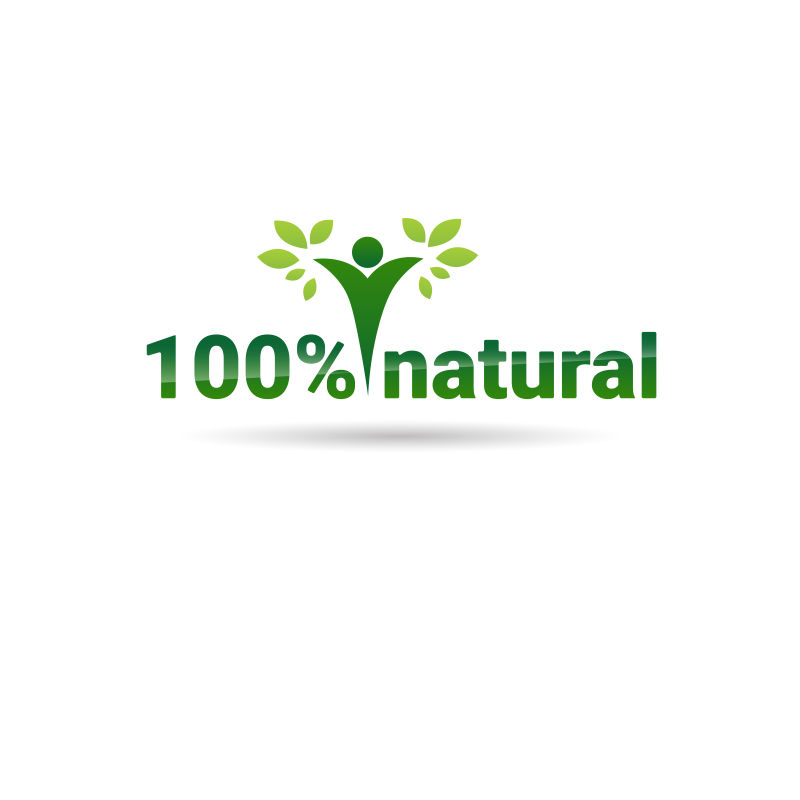 绿色环保生活logo图标设计