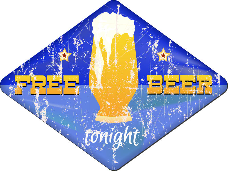 啤酒广告logo设计