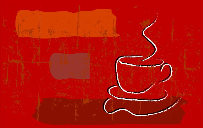 矢量咖啡餐饮logo设计图