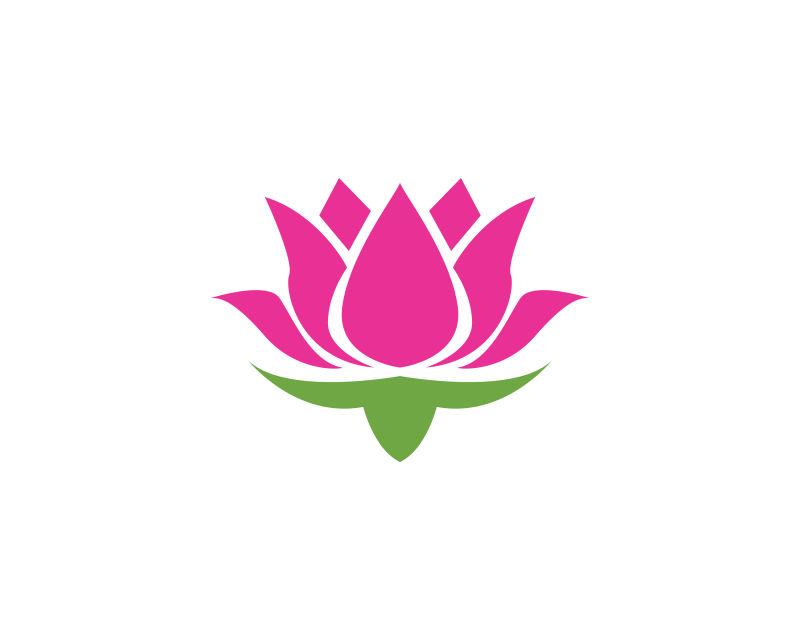 矢量莲花标志