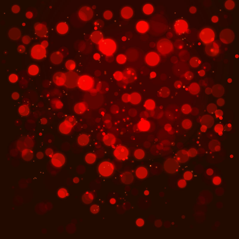 抽象的红色圆点背景矢量设计