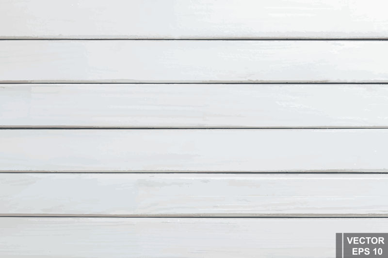抽象矢量白色木材纹理背景