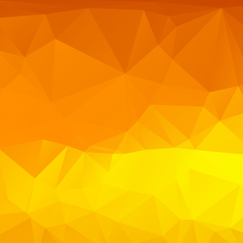 矢量抽象橙色立体三角背景